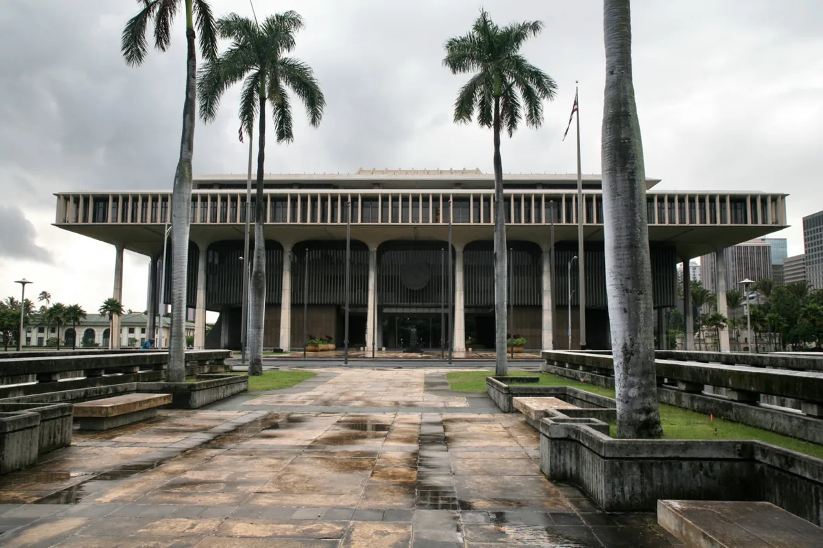 Hawaiʻi State Capitol in Honolulu